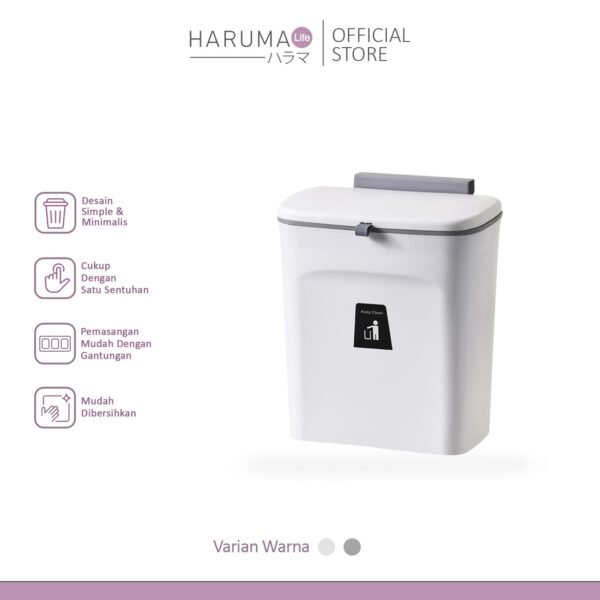 Tempat sampah/tong sampah gantung/trash bin 4803