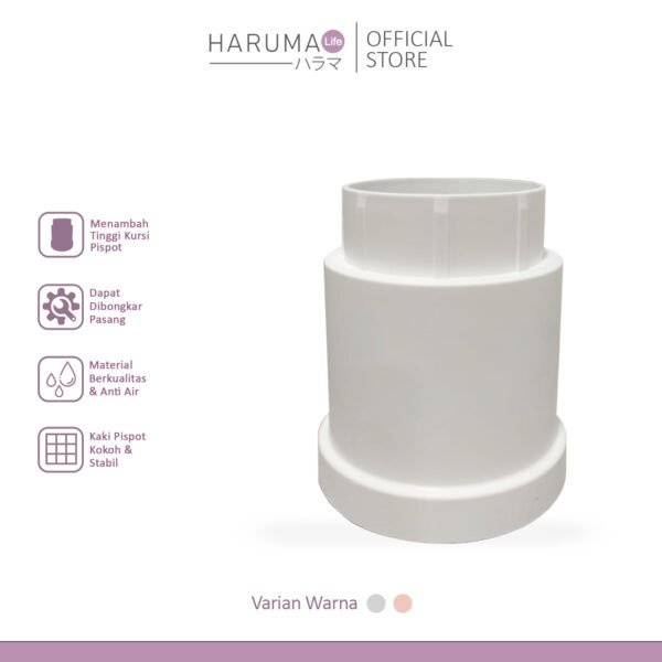 Set Kaki Tambahan Kursi Pispot / Tambahan Kaki Kursi Pispot Portable