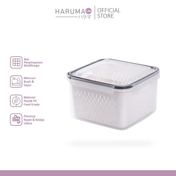 Set Food Kontainer Box / Set (3pcs)Kotak Penyimpanan Makanan Kulkas / Kontainer Makanan Kulkas